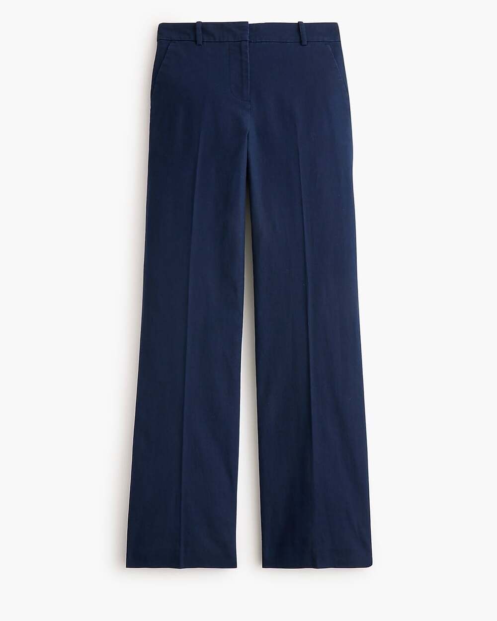 J.Crew Factory Remy Linen Blend Full Length Wide Leg Pant 00 Petite NWT